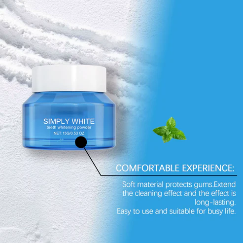 PurelyWHITE Teeth whitening powder