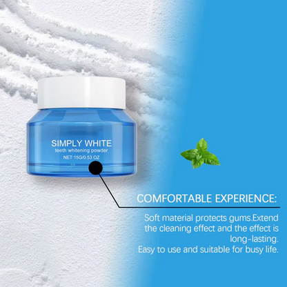 PurelyWHITE Teeth whitening powder