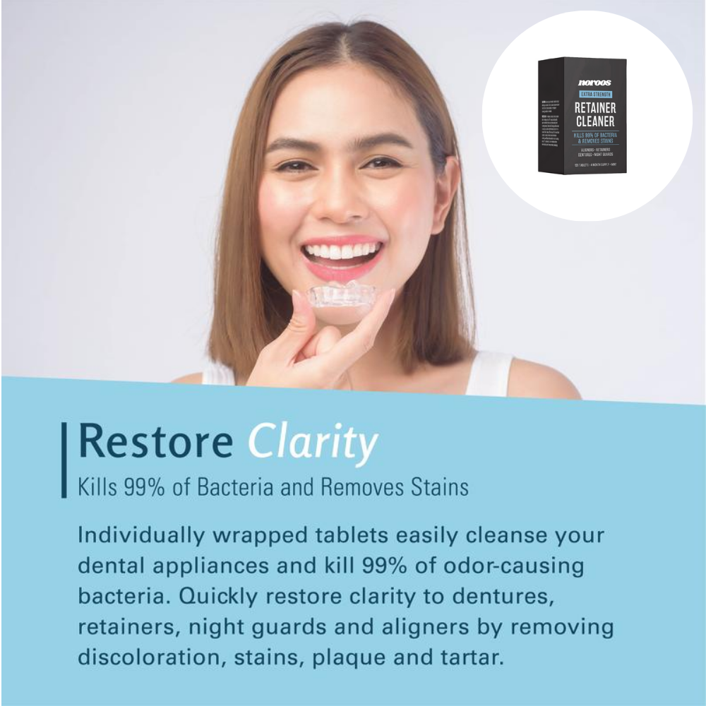 Daily Retainer & Aligner Cleaner Tablets